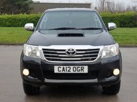 USED 2012 12 TOYOTA HI-LUX 3.0 INVINCIBLE 4X4 D-4D DCB 169 BHP PRICE 11200+ VAT 2240 TOTAL =13440