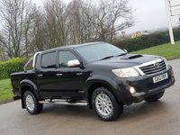 USED 2012 12 TOYOTA HI-LUX 3.0 INVINCIBLE 4X4 D-4D DCB 169 BHP PRICE 11200+ VAT 2240 TOTAL =13440