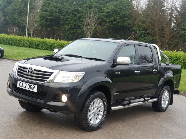 2012 12 Toyota HI-Lux 3.0 INVINCIBLE 4X4 D-4D DCB 169 BHP