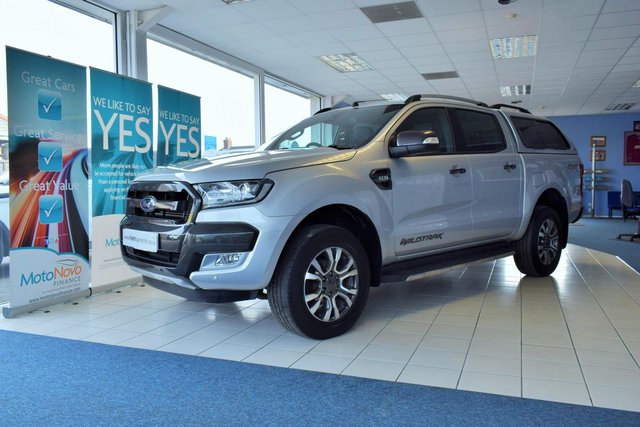 2016 66 Ford Ranger 3.2 WILDTRAK 4X4 DOUBLE CAB TDCI 4d 197 BHP AUTO HARD -TOP