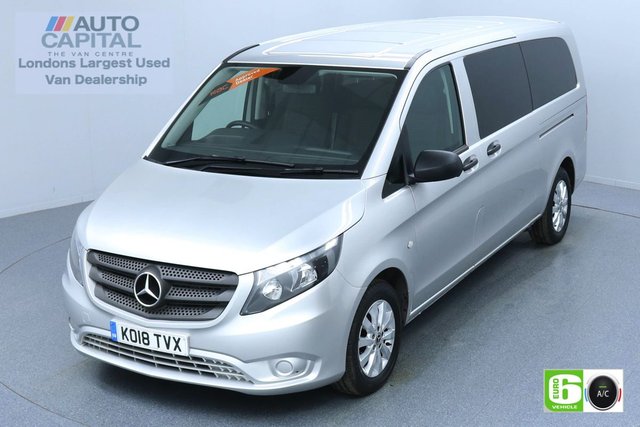 2018 18 MERCEDES-BENZ VITO 2.1 114 Bluetec Tourer Select 136 BHP X-LWB Auto Minibus