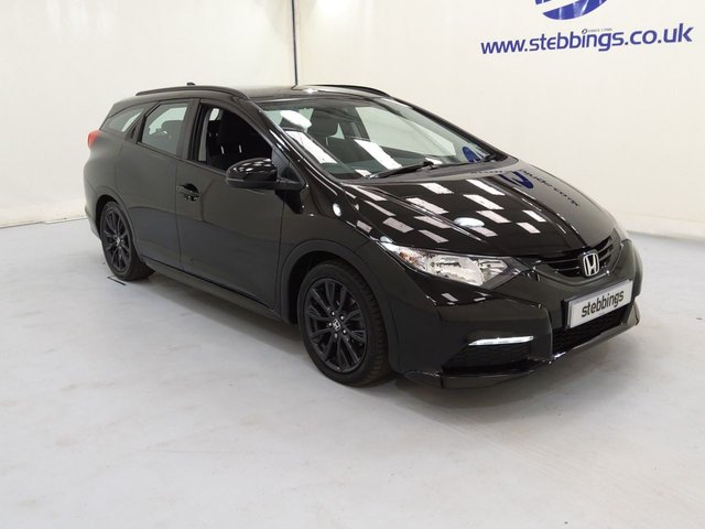 2015 15 HONDA CIVIC 1.6 I-DTEC BLACK EDITION TOURER 5d 118 BHP SPORTWAGON