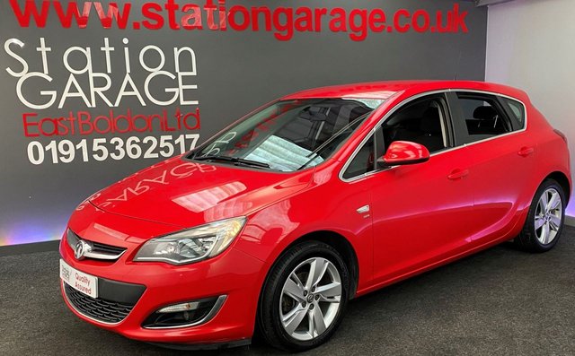 2013 13 Vauxhall Astra 1.4 TURBO SRI 5d 138 BHP