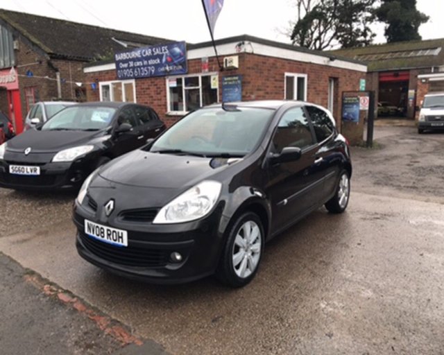 2008 08 RENAULT CLIO 1.1 DYNAMIQUE S 16V TURBO 3d 100 BHP Small Hatch back Mot jan 2021