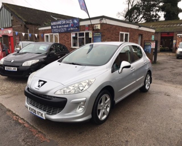 2008 08 PEUGEOT 308 1.6 SPORT 5d 118 BHP Family size 5 Door Car