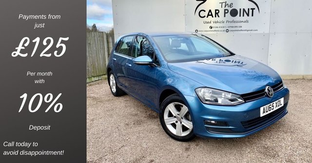 2015 65 Volkswagen Golf 1.6 MATCH TDI BLUEMOTION TECHNOLOGY 5d 109 BHP