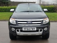 USED 2015 64 FORD RANGER 2.2 LIMITED 4X4 DCB TDCI 4d 148 BHP ** NO VAT ** FULL LEATHER + SATNAV