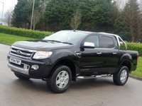 USED 2015 64 FORD RANGER 2.2 LIMITED 4X4 DCB TDCI 4d 148 BHP ** NO VAT ** FULL LEATHER + SATNAV