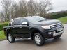 USED 2015 64 FORD RANGER 2.2 LIMITED 4X4 DCB TDCI 4d 148 BHP ** NO VAT ** FULL LEATHER + SATNAV