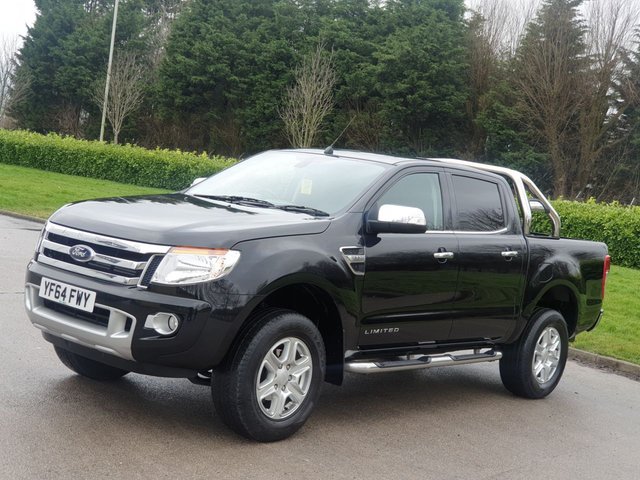 2015 64 Ford Ranger 2.2 LIMITED 4X4 DCB TDCI 4d 148 BHP