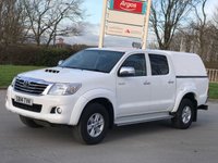 USED 2014 14 TOYOTA HI-LUX 2.5 ICON 4X4 D-4D DCB 142 BHP REVERSING CAMERA * NO VAT ** NO VAT
