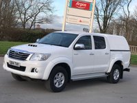 USED 2014 14 TOYOTA HI-LUX 2.5 ICON 4X4 D-4D DCB 142 BHP REVERSING CAMERA * NO VAT ** NO VAT