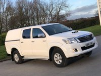 USED 2014 14 TOYOTA HI-LUX 2.5 ICON 4X4 D-4D DCB 142 BHP REVERSING CAMERA * NO VAT ** NO VAT