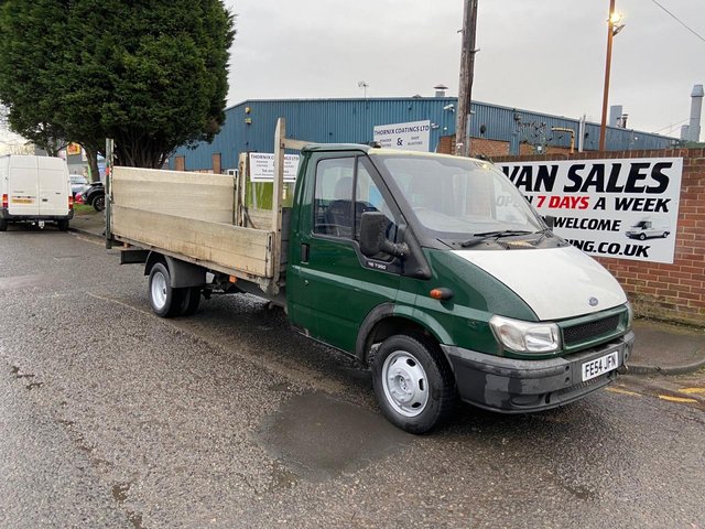 2004 54 Ford Transit 2.4 350 LWB E/F 115 BHP **14.5 FT DROPSIDE**FULL MOT**