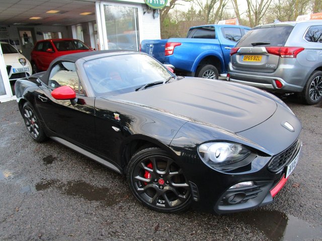 2017 67 Abarth 124 1.4 SPIDER MULTIAIR 2d 168 BHP CONVERTIBLE *SAT NAV*