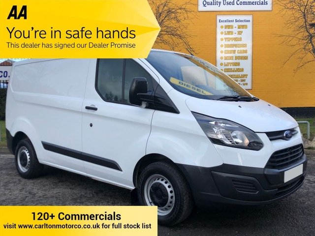 2016 66 Ford Transit Custom 290 TDCi 100 L1 LOW ROOF PANEL VAN FWD
