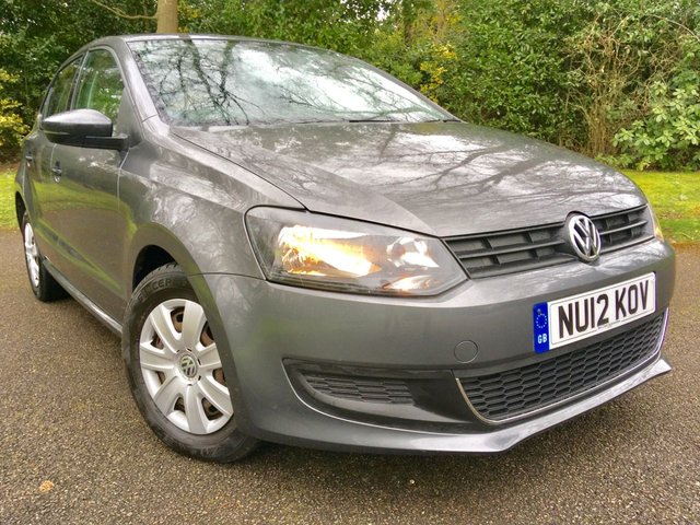 2012 12 Volkswagen Polo 1.2 S 5d 60 BHP 1 PRIVATE OWNER / FULL VW MAIN DEALER SERVICE HISTORY X7 STAMPS