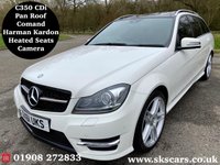 USED 2012 61 MERCEDES-BENZ C CLASS 3.0 C350 CDI BLUEEFFICIENCY SPORT 5d 265 BHP **12 MONTHS NATIONAL WARRANTY**