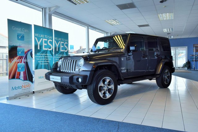 2017 67 Jeep Wrangler 2.8 CRD SAHARA UNLIMITED 4d 197 BHP