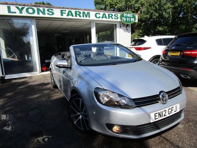 2012 12 Volkswagen Golf 1.4 GT TSI 2d 159 BHP CONVERTIBLE