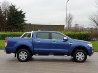 USED 2015 65 FORD RANGER 2.2 LIMITED 4X4 DCB TDCI 4d 148 BHP SPORT HARD TOP+BULL BARS ** NO VAT