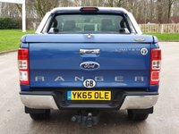 USED 2015 65 FORD RANGER 2.2 LIMITED 4X4 DCB TDCI 4d 148 BHP SPORT HARD TOP+BULL BARS ** NO VAT