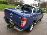 USED 2015 65 FORD RANGER 2.2 LIMITED 4X4 DCB TDCI 4d 148 BHP SPORT HARD TOP+BULL BARS ** NO VAT