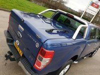USED 2015 65 FORD RANGER 2.2 LIMITED 4X4 DCB TDCI 4d 148 BHP SPORT HARD TOP+BULL BARS ** NO VAT