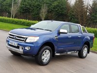USED 2015 65 FORD RANGER 2.2 LIMITED 4X4 DCB TDCI 4d 148 BHP SPORT HARD TOP+BULL BARS ** NO VAT