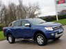 USED 2015 65 FORD RANGER 2.2 LIMITED 4X4 DCB TDCI 4d 148 BHP SPORT HARD TOP+BULL BARS ** NO VAT