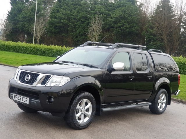 2013 63 Nissan Navara 2.5 DCI TEKNA 4X4 SHR DCB 188 BHP