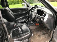 USED 2004 54 MITSUBISHI L200 2.5 TD 4WD LWB WARRIOR DCB 114 BHP HALF LEATHER SEATS + STEEL TOP