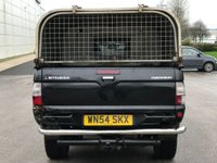 USED 2004 54 MITSUBISHI L200 2.5 TD 4WD LWB WARRIOR DCB 114 BHP HALF LEATHER SEATS + STEEL TOP