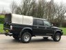 USED 2004 54 MITSUBISHI L200 2.5 TD 4WD LWB WARRIOR DCB 114 BHP HALF LEATHER SEATS + STEEL TOP