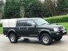 USED 2004 54 MITSUBISHI L200 2.5 TD 4WD LWB WARRIOR DCB 114 BHP HALF LEATHER SEATS + STEEL TOP