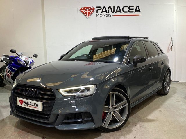 2017 66 Audi A3 2.0 S3 SPORTBACK TFSI QUATTRO BLACK EDITION 5d 306 BHP VAT QUALIFYING