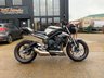 USED 2017 17 TRIUMPH STREET TRIPLE 765 RS WITH ARROW EXHAUST