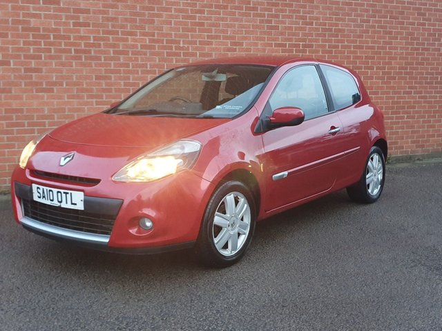 2010 10 Renault Clio 1.1 DYNAMIQUE 16V 3d 74 BHP SAT NAV