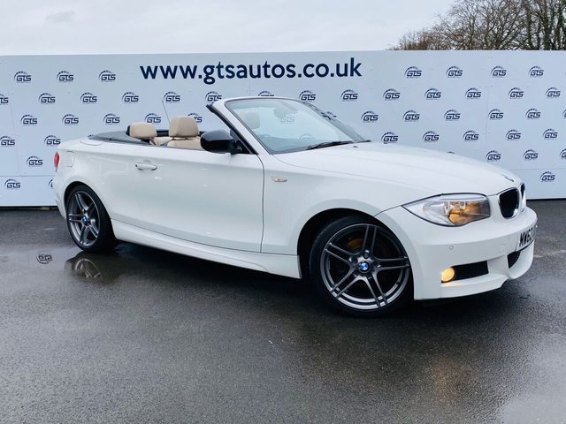 2013 62 BMW 1 Series CABRIOLET 118i SPORT PLUS EDITION 143BHP LEATHER