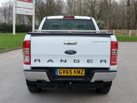 USED 2016 65 FORD RANGER 3.2 LIMITED 4X4 DCB TDCI 4d 197 BHP LEATHER + STEEL HARD TOP ** NO VAT