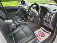 USED 2016 65 FORD RANGER 3.2 LIMITED 4X4 DCB TDCI 4d 197 BHP LEATHER + STEEL HARD TOP ** NO VAT