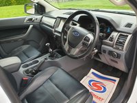 USED 2016 65 FORD RANGER 3.2 LIMITED 4X4 DCB TDCI 4d 197 BHP LEATHER + STEEL HARD TOP ** NO VAT