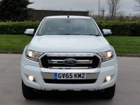 USED 2016 65 FORD RANGER 3.2 LIMITED 4X4 DCB TDCI 4d 197 BHP LEATHER + STEEL HARD TOP ** NO VAT