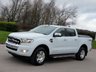 USED 2016 65 FORD RANGER 3.2 LIMITED 4X4 DCB TDCI 4d 197 BHP LEATHER + STEEL HARD TOP ** NO VAT