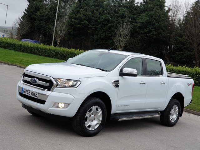 2016 65 Ford Ranger 3.2 LIMITED 4X4 DCB TDCI 4d 197 BHP
