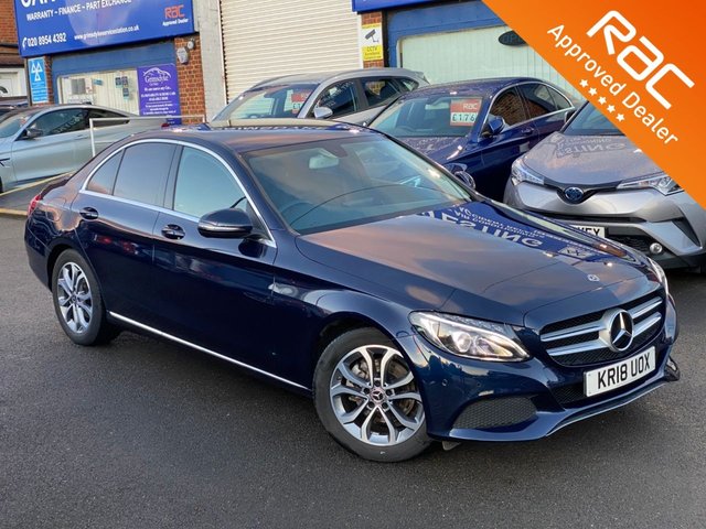 2018 18 Mercedes-Benz C Class 2.0 C 200 SPORT 4d 184 BHP