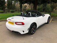 USED 2019 19 ABARTH 124 1.4L SPIDER MULTIAIR 2d 168 BHP JUST SERVICED INC CAMBELT