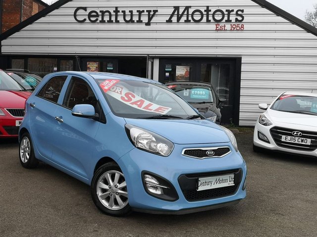 2012 12 Kia Picanto 1.2 2 ECODYNAMICS 5d + &pound;0 ROAD TAX