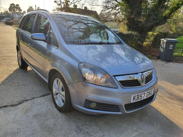 2007 57 Vauxhall Zafira 1.9 DESIGN CDTI 5d 118 BHP