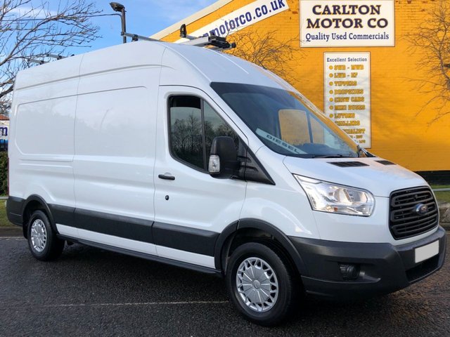 2015 65 Ford Transit 350 TDCi 125 L3H3 LWB HIGH ROOF VAN [ ROOF / PIPE RACK ]